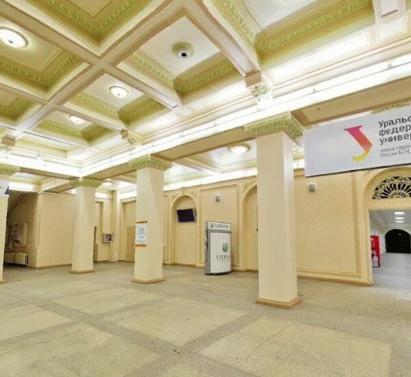 Банкомат СКБ-Банка по адресу ул. Мира, д. 19, УрФУ, 2-й этаж (3 банкомата)